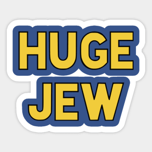 Huge Jew Sticker